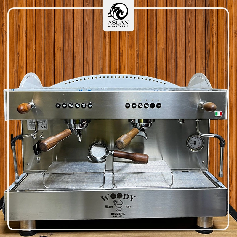 اسپرسو ساز بیزرا دو گروپ اتوماتیک BEZZERA Woody 2018