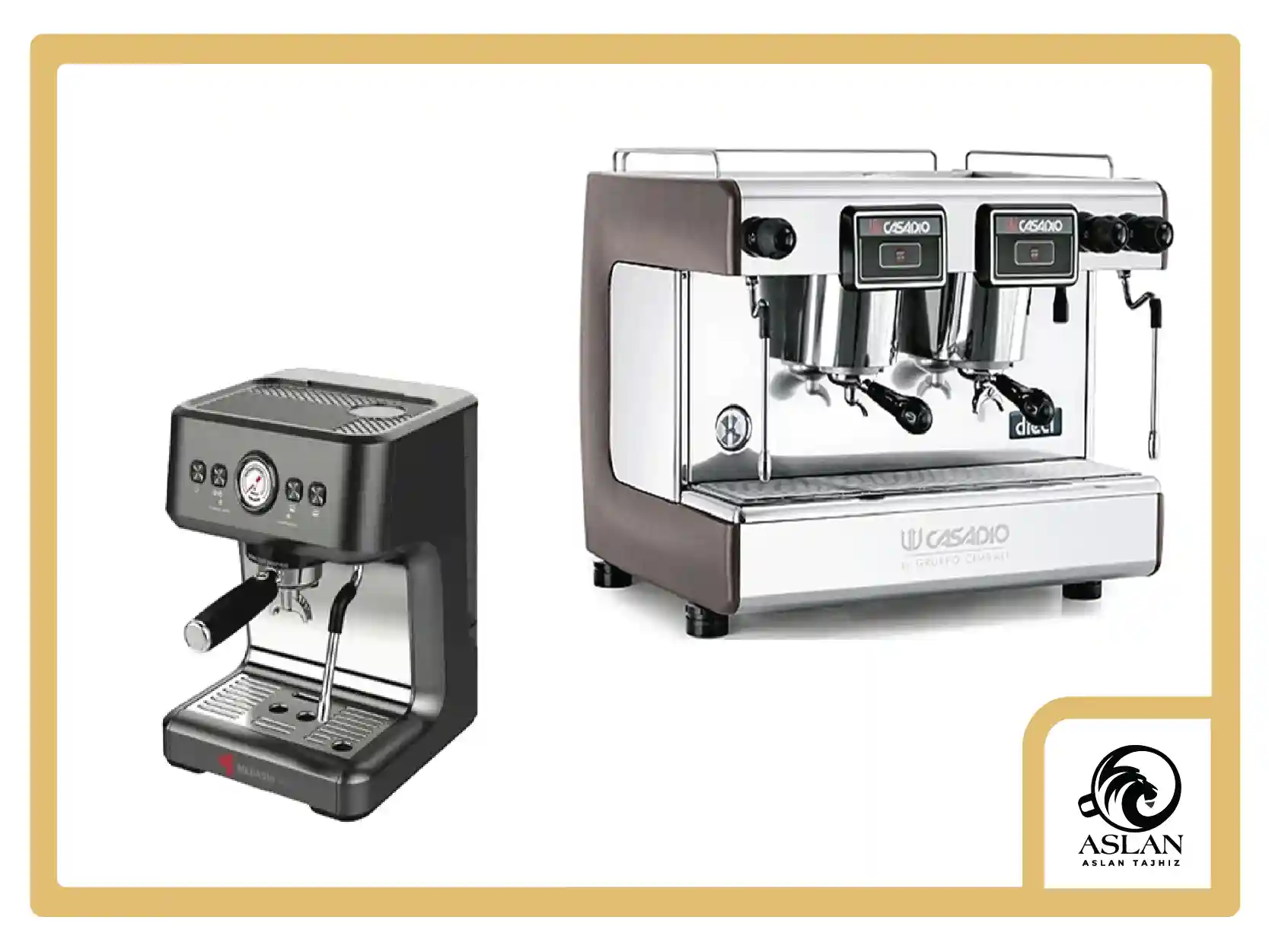 مزایای استفاده از اسپرسوساز صنعتی آکبند در مقایسه با مدل‌های خانگی (aslantajhiz.com)