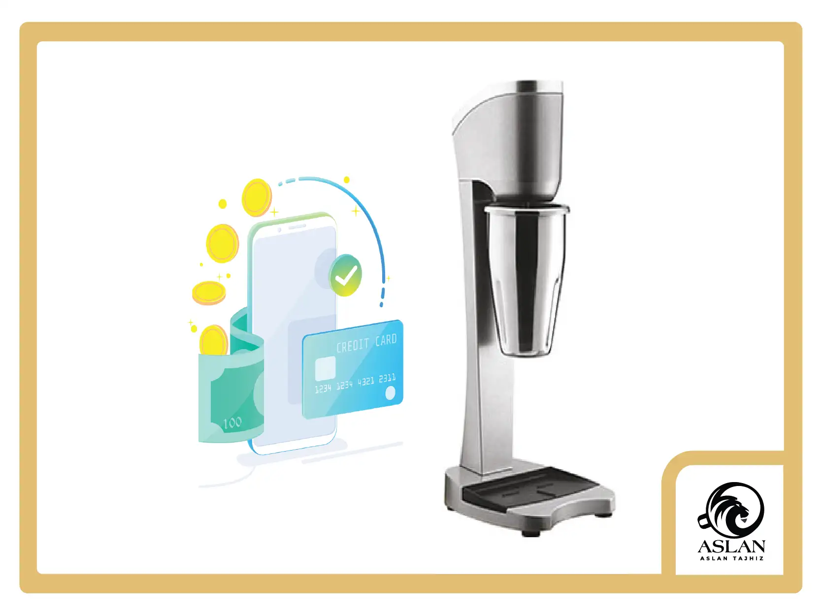 ویژگی‌های شیکر استوک برای کافه‌ها و رستوران‌ها (aslantajhiz.com)