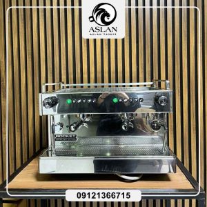 اسپرسوساز راکت اتومات دو گروپ مدل باکسر ROCKET BOXER 2015(کارکرده)