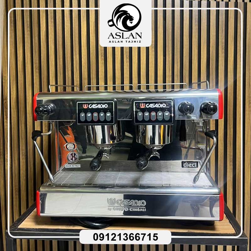 اسپرسوساز کاسادیو دو گروپ اتومات مدل دایچی CASADIO DIECI 2014 (کارکرده)