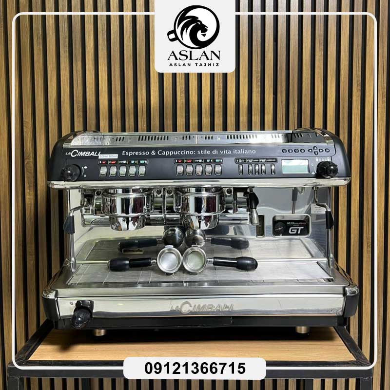 اسپرسوساز جیمبالی مدل ام39 اتومات CIMBALI M9 GT 2014(کارکرده)