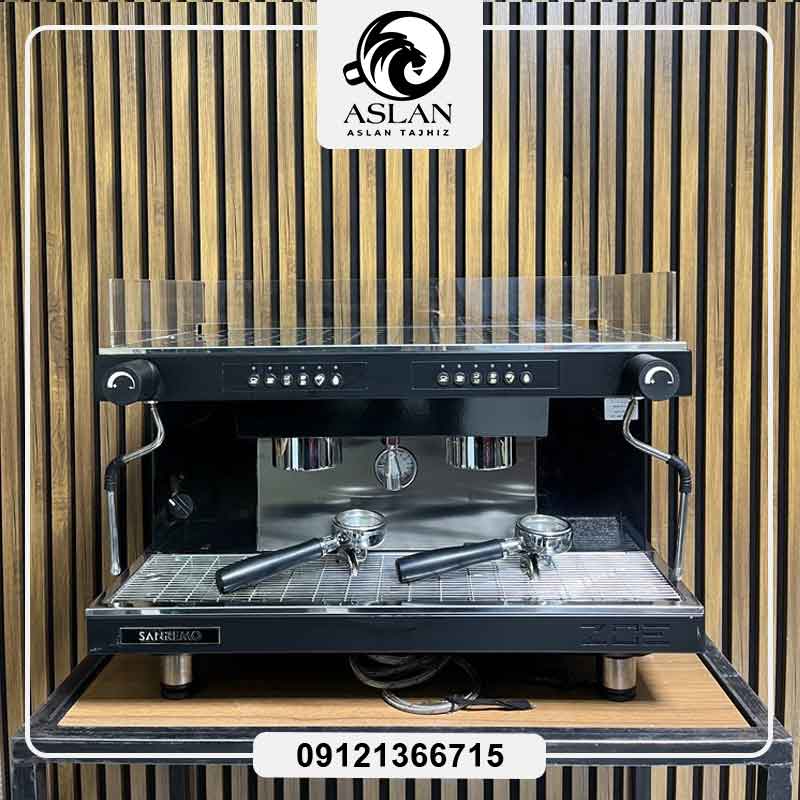 اسپرسوساز سن رمو مدل زویی اتومات SANREMO ZOE 2021 (کارکرده)