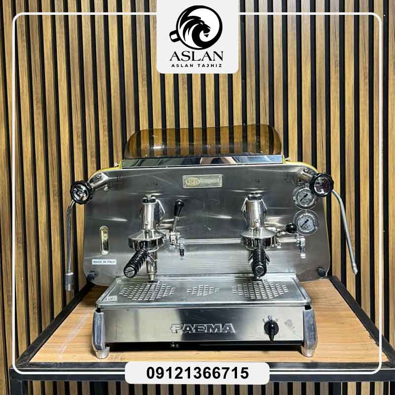 اسپرسوساز فائما مدل E61 LEGEND دو گروپ FAEMA E61 2015 (کارکرده)