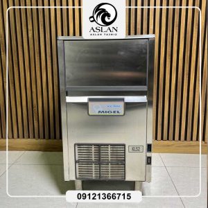 یخساز میگل 50 کیلوگرم ICE MAKER MIGLE (کارکرده) ✔ برند: اسکاتمن SCOTMAN ✔ جنس بدنه: استیل ضدزنگ ✔ ظرفیت تولید یخ: 30 کیلوگرم ✔ ولتاژ: 220-240 ولت ✔ توان: 800 وات ✔ ابعاد: 39 × 60× 65 سانتی‌متر ✔ وزن تقریبی: 35 کیلوگرم