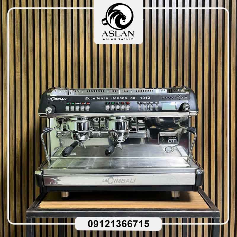 اسپرسوساز جیمبالی مدل ام 39 مولتی بویلر LACIMBALI M39 GT MULTI 2018 (کارکرده)